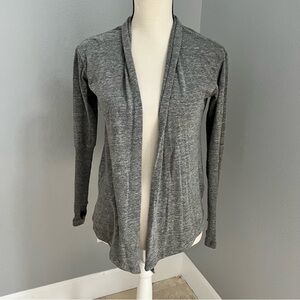 Alternative Gray Heathered Cardigan Sweater